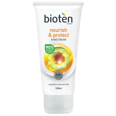 Bioten Nourish & Protect Hand Cream  Avocao & Shea Butter (Odżywczo-ochronny krem do rąk)