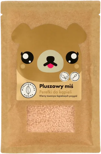 Manufaktura Piękna Perełki do kąpieli `Pluszowy miś`