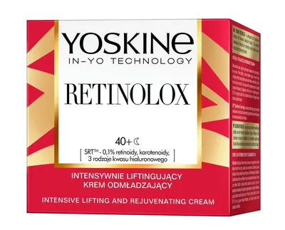 Yoskine Retinolox, Intensywnie liftingujący krem odmładzający 40+