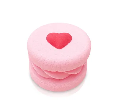 Stara Mydlarnia Sweet Macarons Heart, Kostka do kąpieli