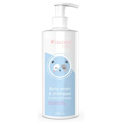 Nacomi Baby, Body Wash & Shampoo (Emulsja do mycia dla dzieci i niemowląt)