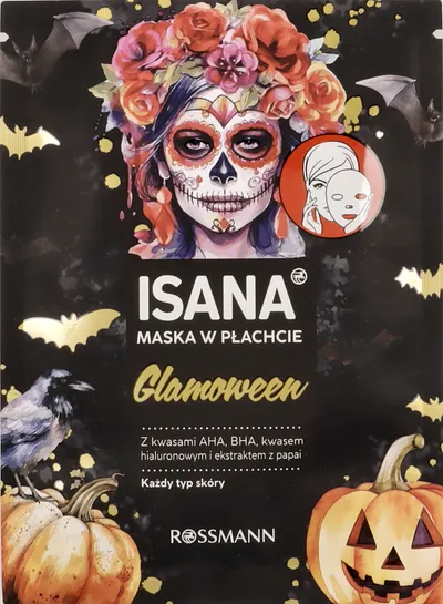 Isana Glamoween, Maska w płachcie