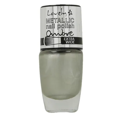 Lovely Ombre Metallic Nail Polish (Metaliczny lakier z szerokim pędzelkiem)