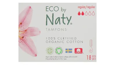 ECO by Naty Regular Tampons (Tampony)