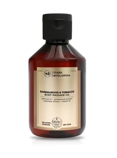 Stara Mydlarnia Sandalwood & Tobacco, Body Massage Oil (Olej do masażu)