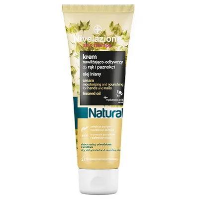 Nivelazione Skin Therapy, Nawilżająco-odżywczy krem do rąk i paznokci `Olej lniany`
