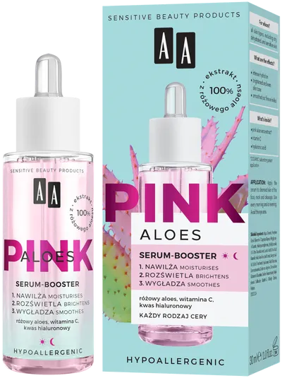 AA Pink Aloes, Serum-booster