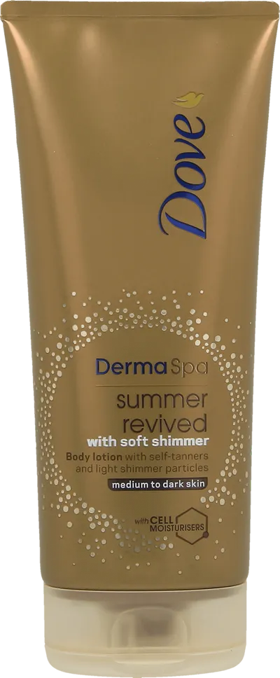 Dove DermaSpa, Summer Revived, Body Lotion with Self-tanners (Balsam do ciała)