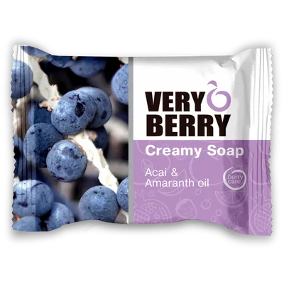 Very Berry Creamy Soap Acai & Amaranth Oil (Kremowe mydło)