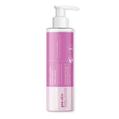 Miraculum Pro-Skin Collagen, Emulsja z olejkiem do demakijażu i mycia twarzy