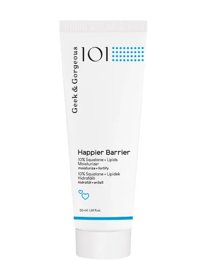 Geek and Gorgeous Happier Barrier 10% Squalene + Lipids Moisturizer (Krem regenerujący)