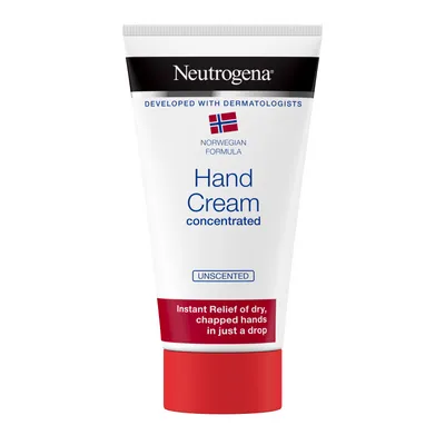 Neutrogena Formuła Norweska, Hand Cream Concentrated Unscented (Krem do rąk skoncentrowany bezzapachowy)