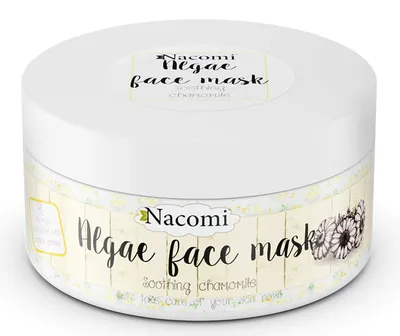 Nacomi Algae Face Mask Soothing Chamomile (Maska algowa łagodząca rumianek (nowa wersja))