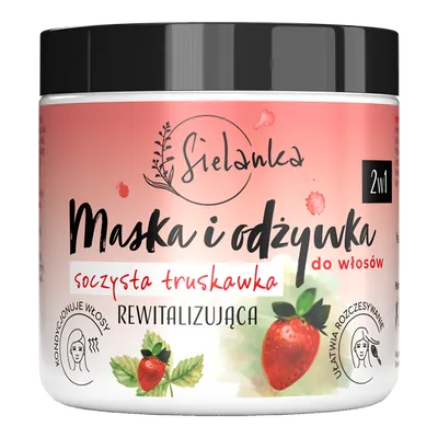 Sielanka Soczysta Truskawka, Rewitalizująca maska i odżywka do włosów