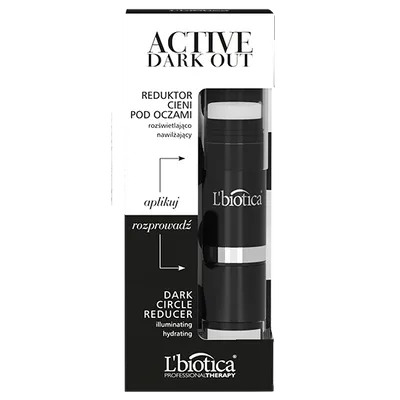 L'biotica Professional Therapy, Active Dark Out, Dark Circle Reducer (Rozświetlająco - nawilżający reduktor cieni pod oczami)