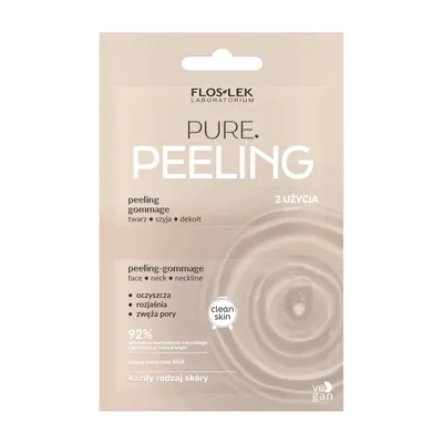 Floslek Pure Peeling, Peeling gommage