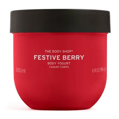 The Body Shop Festive Berry, Body Yoghurt (Jogurt do ciała `Świąteczna żurawina`)