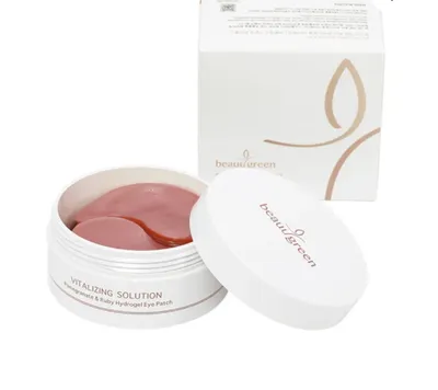 Beauugreen Vitalizing Solution, Pomegranate & Ruby, Hydrogel Eye Pads (Granat i Rubin, Płatki pod oczy)