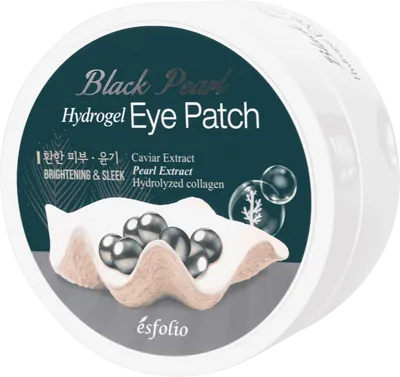 Esfolio Black Caviar Hydrogel Eye Patch (Płatki pod oczy z ekstraktem z czarnego kawioru)