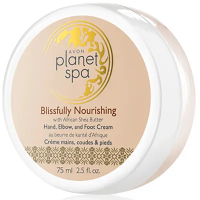 Avon Planet Spa, Blissfully Nourishing, Hand Elbow and Foot Cream (Odżywczy krem do rąk, stóp i łokci)