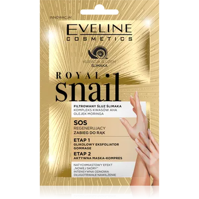 Eveline Cosmetics Royal Snail, Regenerujący zabieg do rąk