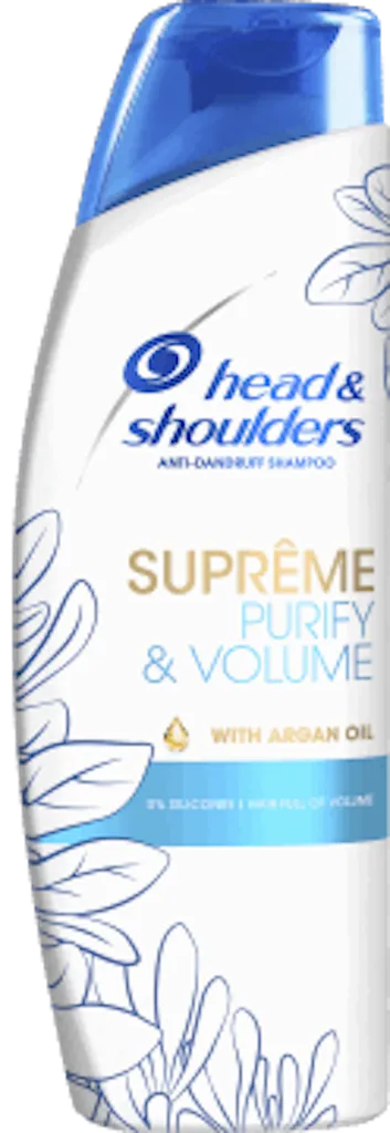 Head & Shoulders Supreme, Purify & Volume Shampoo with Argan Oil (Szampon z olejkiem arganowym przeciwłupieżowy)