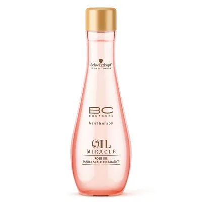 Schwarzkopf Professional bc Boncure, Oil Miracle, Rose Oil, Hair & Scalp Treatment (Olejek do włosów i skóry głowy)