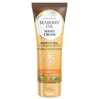 GlySkinCare Organic Seaberry Oil Hand Cream (Odżywczy krem do rąk z organicznym olejem z rokitnika)