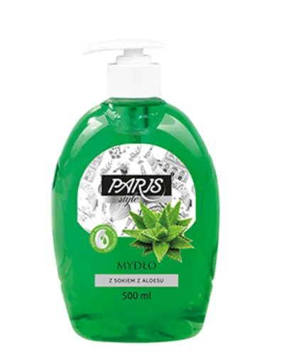 Paris Style Mydło w płynie z sokiem z aloesu