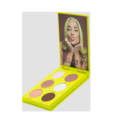 Ingrid Cosmetics Ingrid x Fagata, Villain Eyeshadow Palette (Paleta cieni)