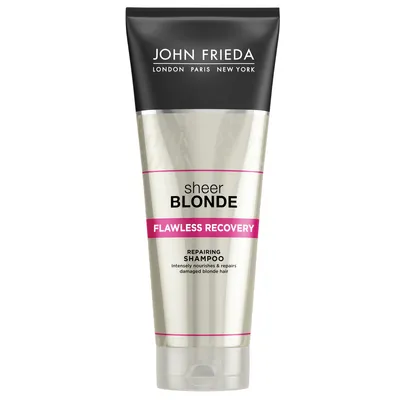 John Frieda Sheer Blonde, Flawless Recovery Repairing Shampoo (Szampon wzmacniający do włosów blond)