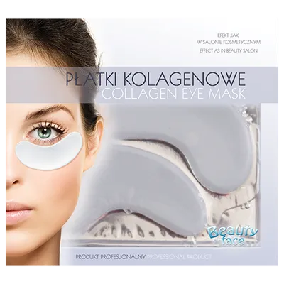 Beauty Face Odmładzające szokowe płatki pod oczy do skóry delikatnej i na kruche naczynka