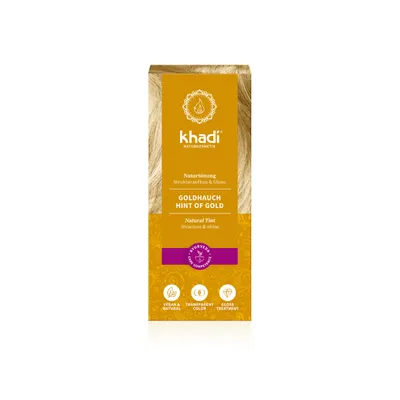 Khadi Hint of Gold Natural Tint (Henna do włosów Złoty Blond)