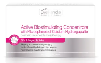 Bielenda Professional Active Biostimulating Concentrate with Microspheres of Calcium Hydroxyapatite (Aktywny koncentrat z mikrosferami hydroksyapatytu wapnia)