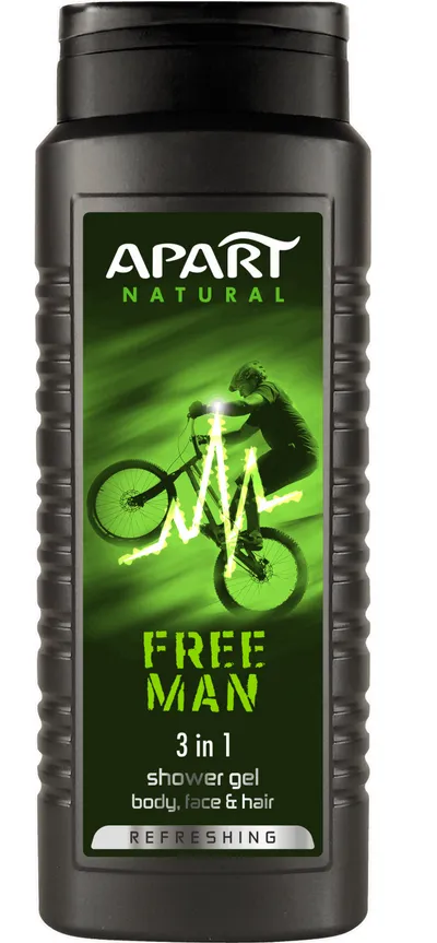 Apart Free Man, Orzeźwiający żel pod prysznic