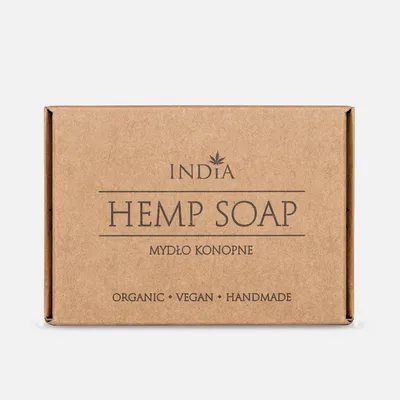 India Hemp Soap (Mydło konopne)