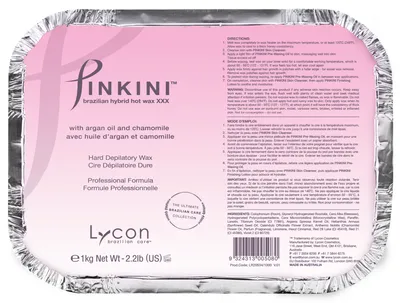 Lycon Pinkini Brazilian Hybrid Hot Wax XXX (Wosk do depilacji)