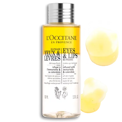 L'Occitane Bi- Phase Yeux & Levres Demaquillant (Dwufazowy płyn do demakijażu oczu i ust)