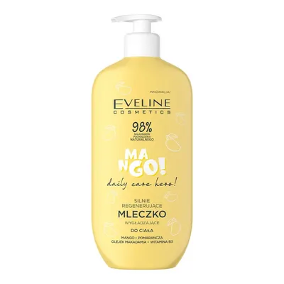 Eveline Cosmetics Daily Care Hero!, Silnie regenerujące mleczko wygładzające do ciała `Mango!`