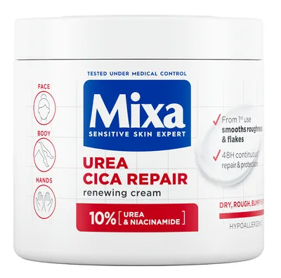 Mixa Urea Cica Repair (Krem regenerujący do ciała, twarzy i dłoni)