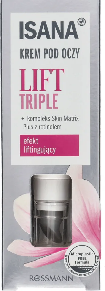 Isana Lift Triple, Augencreme (Krem pod oczy z peptydami)