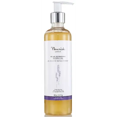 Nourish London Relax Shower Gel (Lawendowy relaksujący żel pod prysznic)
