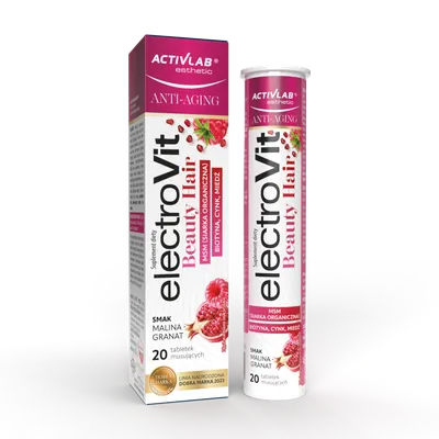 Activlab Pharma Esthetic, Anti - Aging, ElectroVit Beauty Hair (Suplement diety do włosów zniszczonych)
