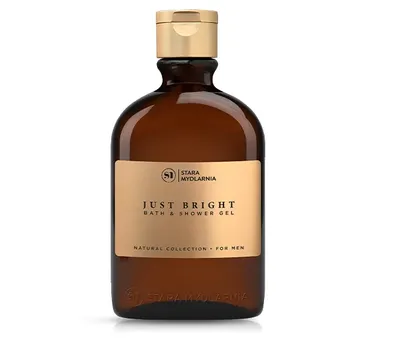 Stara Mydlarnia Just Bright for Men, Bath & Shower Gel (Żel pod prysznic)