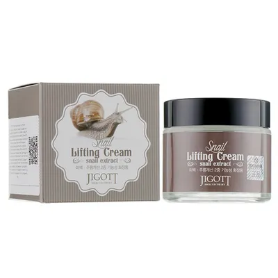 Jigott Snail Lifting Cream (Krem ujędrniający z ekstraktem ze śluzu ślimaka)