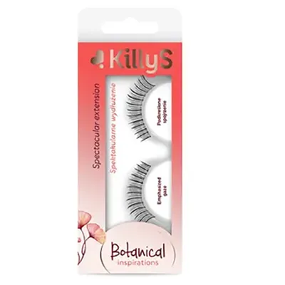 KillyS Botanical Inspirations, Spectacular Extension Eyelashes (Sztuczne rzęsy efekt spektakularnego wydłużenia)