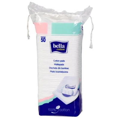 Bella Duże płatki kosmetyczne kwadratowe