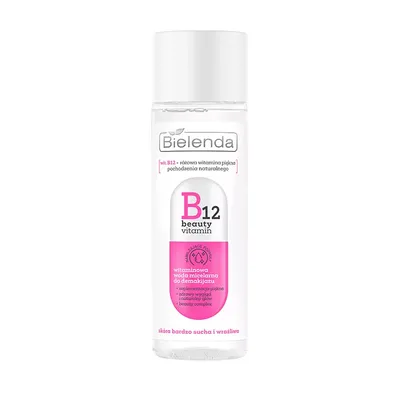 Bielenda B12 Beauty Vitamin, Witaminowa woda micelarna do demakijażu