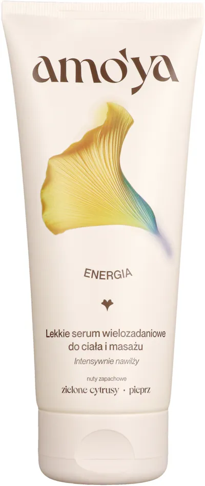 Amo'ya Energia, Lekkie serum wielozadaniowe do ciała i masażu