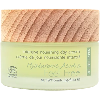 Feel Free Hyaluronic Acid + 2, Intensive Nourishing Day Cream (Intensywnie nawilżający krem na dzień)